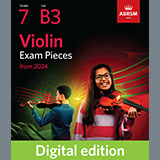 Download or print Ethel Barns Morceau (Grade 7, B3, from the ABRSM Violin Syllabus from 2024) Sheet Music Printable PDF -page score for Classical / arranged Violin Solo SKU: 1341741.