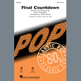 Download or print Europe Final Countdown (arr. Kirby Shaw) Sheet Music Printable PDF -page score for Rock / arranged TTBB Choir SKU: 453265.