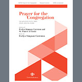 Download or print Evelyn Simpson-Curenton Prayer For The Congregation Sheet Music Printable PDF -page score for Concert / arranged Choir SKU: 1545749.