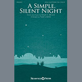Download or print Faye López A Simple, Silent Night Sheet Music Printable PDF -page score for Christmas / arranged Choir SKU: 254148.