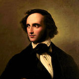 Download or print Felix Mendelssohn Song Without Words In F-Sharp Minor 