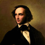 Download or print Felix Mendelssohn Spinning Song Sheet Music Printable PDF -page score for Classical / arranged Piano Solo SKU: 1419284.