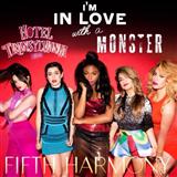 Download or print Fifth Harmony I'm In Love With A Monster Sheet Music Printable PDF -page score for Pop / arranged Piano, Vocal & Guitar (Right-Hand Melody) SKU: 162650.