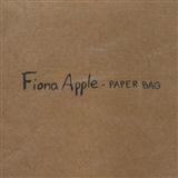 Download or print Fiona Apple Paper Bag Sheet Music Printable PDF -page score for Pop / arranged Piano, Vocal & Guitar (Right-Hand Melody) SKU: 121185.