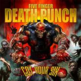 Download or print Five Finger Death Punch Jekyll And Hyde Sheet Music Printable PDF -page score for Pop / arranged Guitar Tab SKU: 161663.