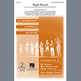 Download or print Flo Rida Right Round (arr. Deke Sharon) Sheet Music Printable PDF -page score for Concert / arranged TTBB SKU: 96839.