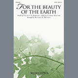 Download or print Folliot S. Pierpoint & Conrad Kocher For The Beauty Of The Earth (arr. Richard A. Nichols) Sheet Music Printable PDF -page score for Sacred / arranged SATB Choir SKU: 411945.