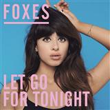 Download or print Foxes Let Go For Tonight Sheet Music Printable PDF -page score for Pop / arranged Piano, Vocal & Guitar SKU: 120248.