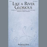 Download or print Frances R. Havergal Like A River Glorious (arr. John Purifoy) Sheet Music Printable PDF -page score for Sacred / arranged SATB Choir SKU: 415676.