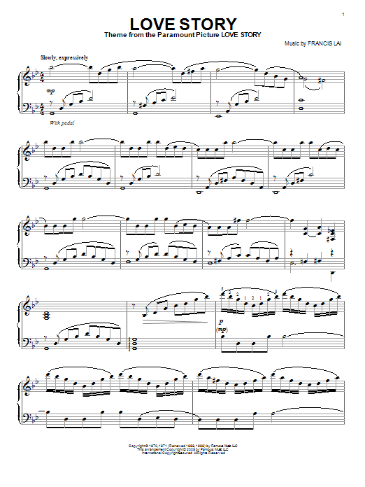 Download Francis Lai Love Story Sheet Music and learn how to play Cello PDF digital score in minutes