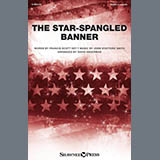 Download or print Francis Scott Key The Star-Spangled Banner (arr. David Angerman) Sheet Music Printable PDF -page score for Patriotic / arranged SSAA Choir SKU: 1820707.