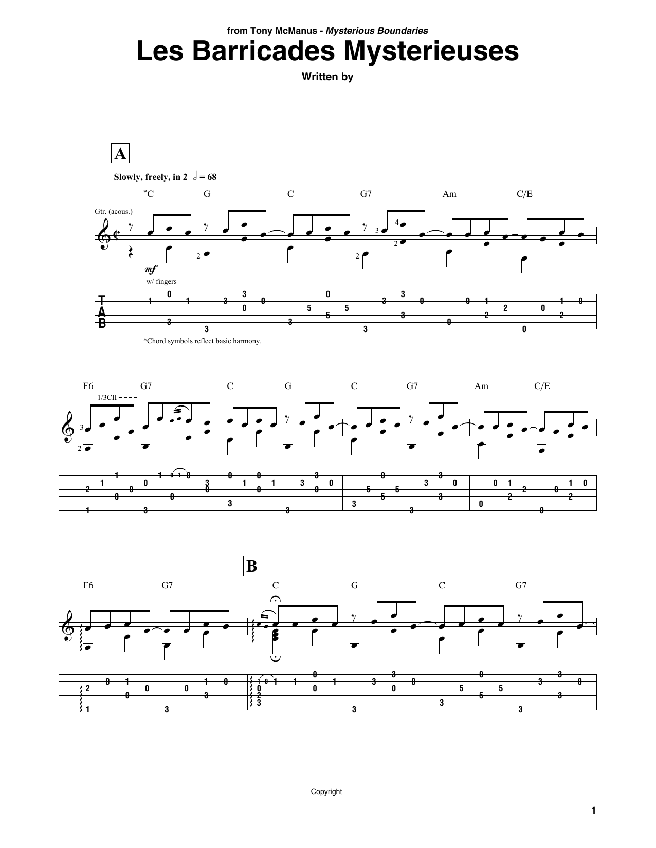 Download Francois Couperin Les Barricades Mysterieuses Sheet Music and learn how to play Solo Guitar PDF digital score in minutes