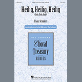 Download or print Franz Schubert Heilig, Heilig, Heilig (Holy, Holy, Holy) Sheet Music Printable PDF -page score for Festival / arranged SATB Choir SKU: 426798.