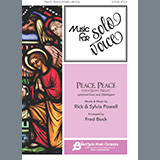 Download or print Fred Bock Peace, Peace Sheet Music Printable PDF -page score for Christmas / arranged Piano & Vocal SKU: 467441.