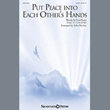 Download or print Fred Kaan Put Peace Into Each Other's Hands (arr. John Purifoy) Sheet Music Printable PDF -page score for Sacred / arranged SATB Choir SKU: 430111.