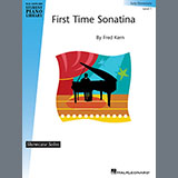 Download or print Fred Kern First Time Sonatina Sheet Music Printable PDF -page score for Classical / arranged Easy Piano SKU: 67467.