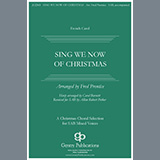 Download or print Fred Prentice, Carol Barnett & Allan Petker Sing We Now Of Christmas Sheet Music Printable PDF -page score for Christmas / arranged SAB Choir SKU: 459740.