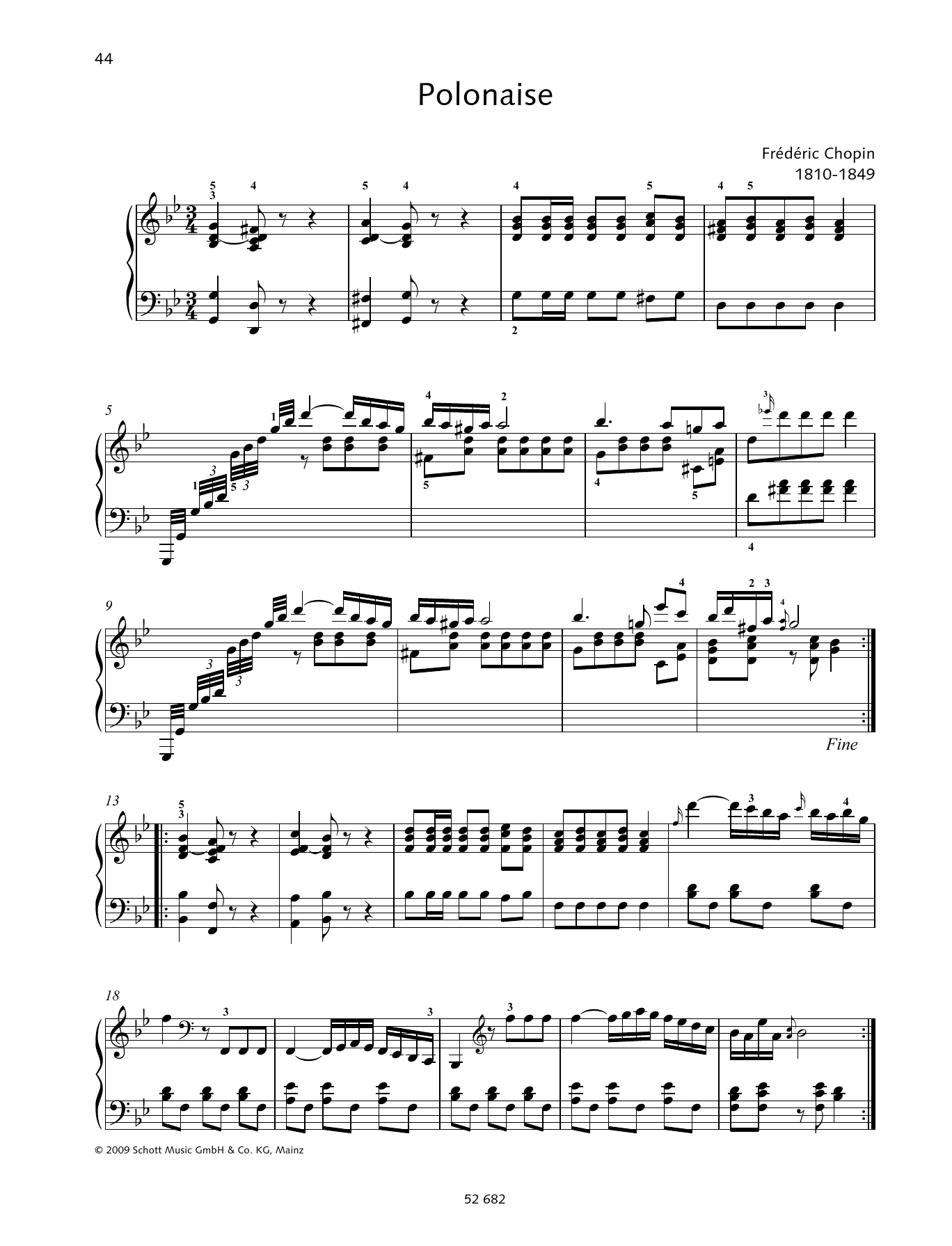 Download Frédéric Chopin Polonaise in G minor Sheet Music and learn how to play Piano Solo PDF digital score in minutes