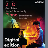 Download or print Frederick Viner Sea Tales: for left hand only (Grade 2, list C, from the ABRSM Piano Syllabus 2025 & 2026) Sheet Music Printable PDF -page score for Classical / arranged Piano Solo SKU: 1557562.