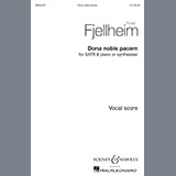 Download or print Frode Fjellheim Dona Nobis Pacem Sheet Music Printable PDF -page score for Concert / arranged SATB Choir SKU: 190838.