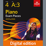 Download or print G F Handel Allegro in F (Grade 4, list A3, from the ABRSM Piano Syllabus 2023 & 2024) Sheet Music Printable PDF -page score for Classical / arranged Piano Solo SKU: 1142199.