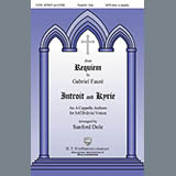 Download or print Gabriel Faure Requiem, Introit And Kyrie (arr. Sanford Dole) Sheet Music Printable PDF -page score for Concert / arranged SATB Choir SKU: 430953.