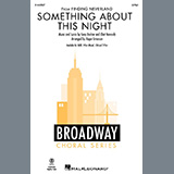 Download or print Gary Barlow Something About This Night (from Finding Neverland) (arr. Roger Emerson) Sheet Music Printable PDF -page score for Broadway / arranged 2-Part Choir SKU: 1544026.