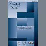 Download or print Gary Hallquist A Joyful Song Sheet Music Printable PDF -page score for Concert / arranged SATB SKU: 96040.