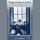 Download or print Gaye C. Bruce and James Michael Stevens Songs of Grace and Hope Sheet Music Printable PDF -page score for Christmas / arranged SATB Choir SKU: 446939.