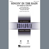 Download or print Gene Kelly Singin' In The Rain (arr. Mac Huff) Sheet Music Printable PDF -page score for Film and TV / arranged SATB SKU: 159627.