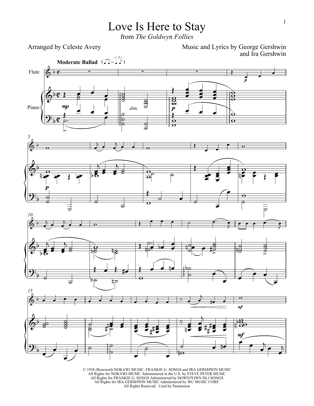 Download George Gershwin & Ira Gershwin Love Is Here To Stay (from The Goldwyn Follies) Sheet Music and learn how to play Cello and Piano PDF digital score in minutes