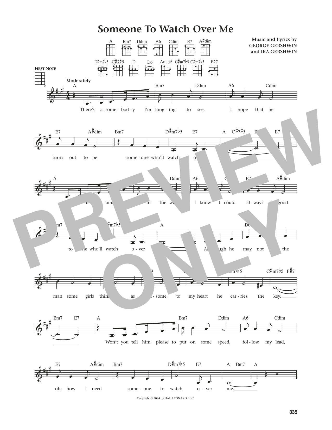 Download George Gershwin Someone To Watch Over Me (from The Daily Ukulele) (arr. Jim Beloff) Sheet Music and learn how to play Ukulele PDF digital score in minutes