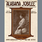 Download or print Jack Yellen Alabama Jubilee Sheet Music Printable PDF -page score for Folk / arranged Piano, Vocal & Guitar (Right-Hand Melody) SKU: 66908.