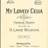 Download or print George Munro My Lovely Celia Sheet Music Printable PDF -page score for Classical / arranged Piano & Vocal SKU: 121654.