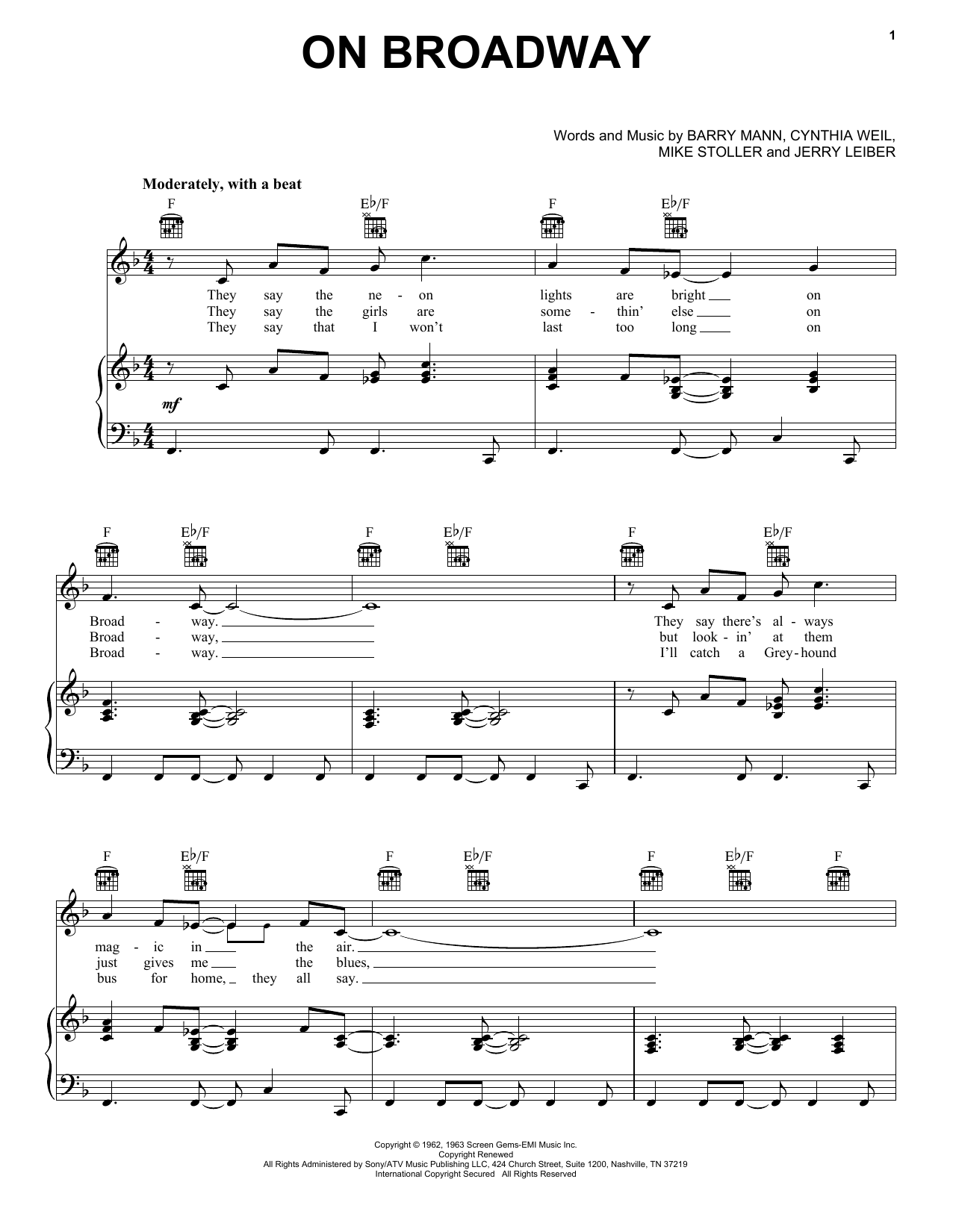 Download George Benson Sheet Music and learn how to play Piano, Vocal & Guitar (Right-Hand Melody) PDF score in minutes