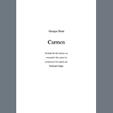 Download or print Georges Bizet Carmen (arr. Bertrand Gröger) Sheet Music Printable PDF -page score for Classical / arranged Guitar Ensemble SKU: 1770845.