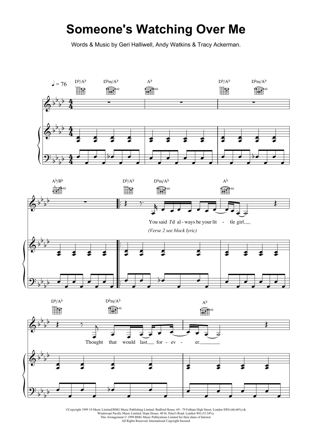 Download Geri Halliwell Sheet Music and learn how to play Violin PDF score in minutes