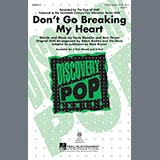 Download or print Mark Brymer Don't Go Breaking My Heart Sheet Music Printable PDF -page score for Concert / arranged 2-Part Choir SKU: 82227.