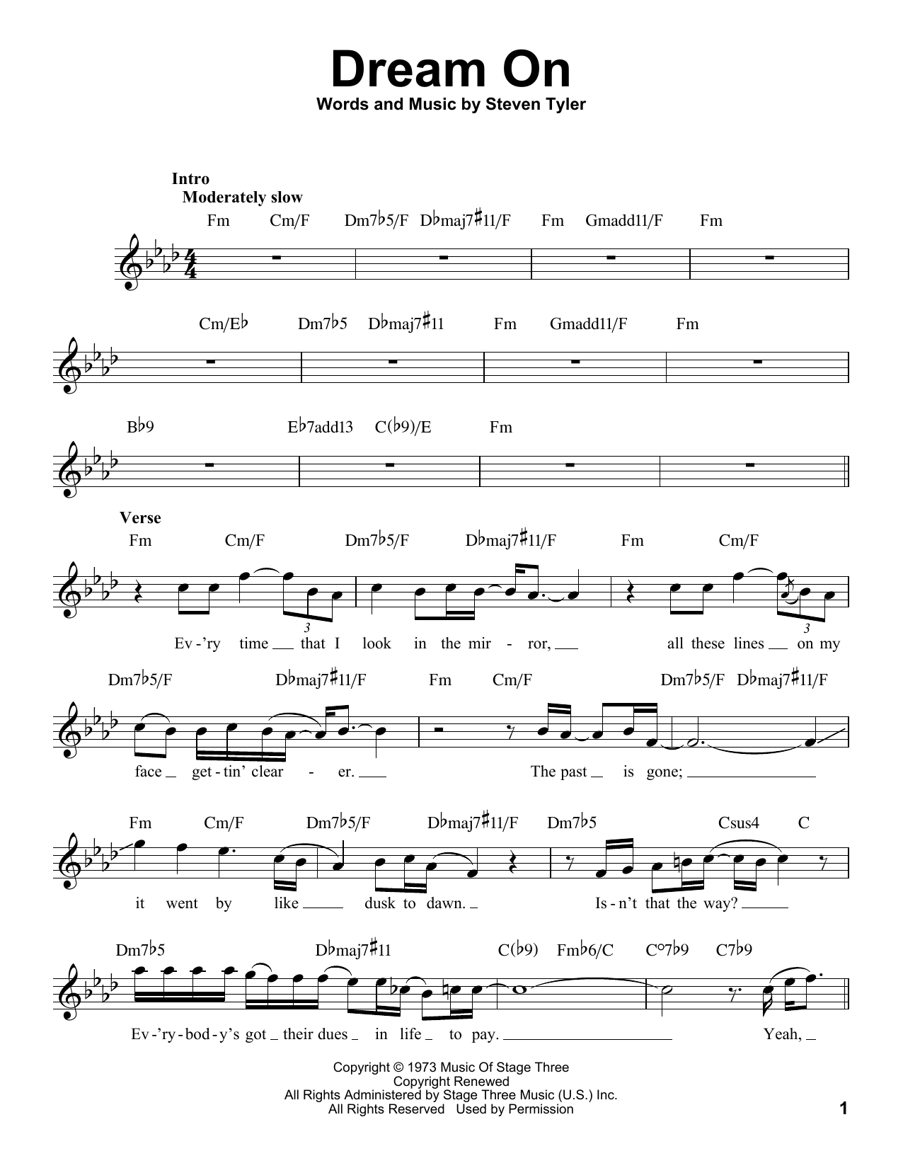 Download Glee Cast feat. Neil Patrick Harris Dream On Sheet Music and learn how to play Voice PDF digital score in minutes