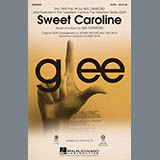 Download or print Glee Cast Sweet Caroline (Ed. Kirby Shaw) Sheet Music Printable PDF -page score for Film/TV / arranged TTB Choir SKU: 287399.