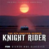 Download or print Stu Phillips Knight Rider Theme Sheet Music Printable PDF -page score for Film and TV / arranged Melody Line, Lyrics & Chords SKU: 182038.