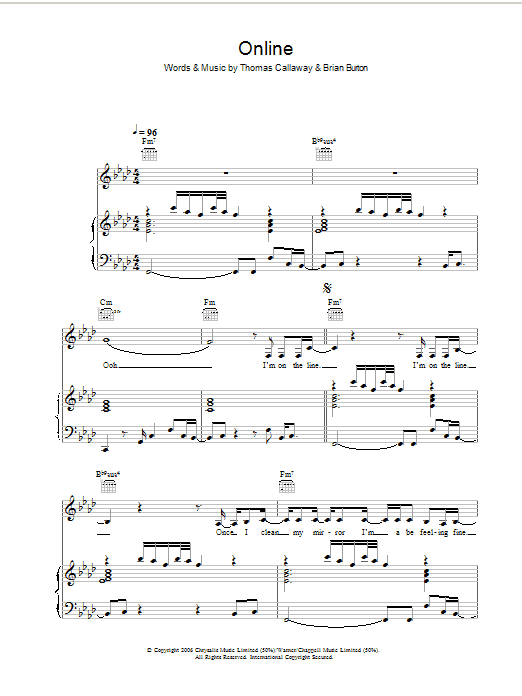 Download Gnarls Barkley Online Sheet Music and learn how to play Piano, Vocal & Guitar PDF digital score in minutes