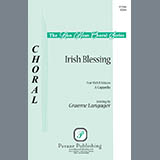 Download or print Graeme Langager Irish Blessing Sheet Music Printable PDF -page score for Folk / arranged SSA Choir SKU: 424181.