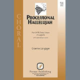 Download or print Graeme Langager Processional Hallelujah Sheet Music Printable PDF -page score for Sacred / arranged SATB Choir SKU: 423779.