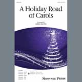 Download or print Greg Gilpin A Holiday Road Of Carols (arr. Greg Gilpin) Sheet Music Printable PDF -page score for Film/TV / arranged 2-Part Choir SKU: 407308.