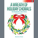 Download or print Greg Gilpin A Wreath Of Holiday Chorals (Collection) Sheet Music Printable PDF -page score for Christmas / arranged Choir SKU: 1820706.