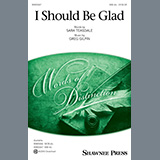 Download or print Greg Gilpin I Should Be Glad Sheet Music Printable PDF -page score for Concert / arranged SAB Choir SKU: 586820.