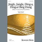 Download or print Greg Gilpin Jingle, Jangle, Ding-A, Ding-A Ding Dong (Hear Those Christmas Bells) Sheet Music Printable PDF -page score for Christmas / arranged 2-Part Choir SKU: 433507.