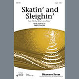 Download or print Greg Gilpin Skatin' And Sleighin' Sheet Music Printable PDF -page score for Concert / arranged 2-Part Choir SKU: 77223.