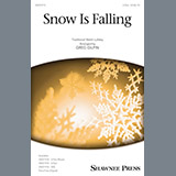 Download or print Greg Gilpin Snow Is Falling Sheet Music Printable PDF -page score for Christmas / arranged SSA SKU: 198514.